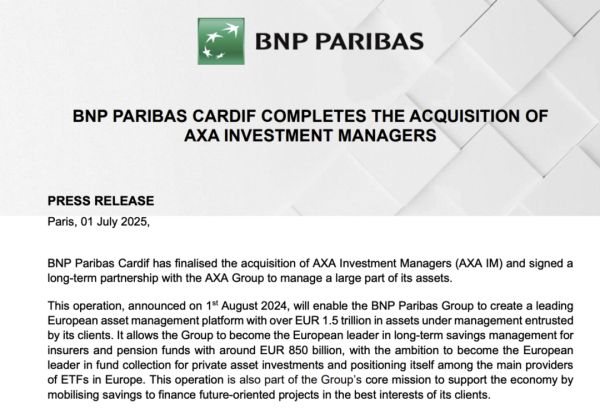 联美配资 法巴完成对安盛投资管理公司的收购，新巨头诞生！