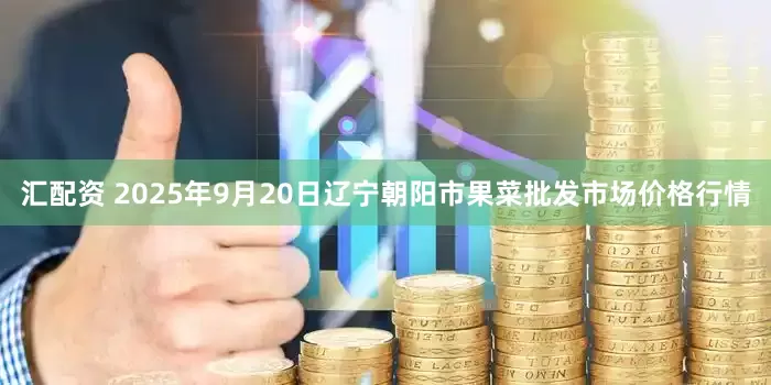 汇配资 2025年9月20日辽宁朝阳市果菜批发市场价格行情